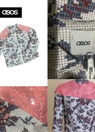 Бомпер вишиванка від asos, кофта на замку, куртка на замку