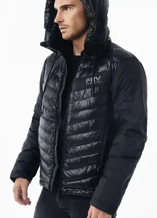 Демисезонная куртка мужская freever wf 21481 черная2 фото