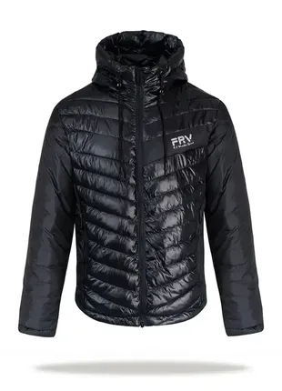 Демисезонная куртка мужская freever wf 21481 черная5 фото