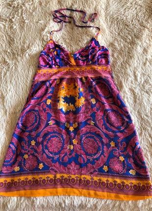 Яркий сарафан cozzi, италия, р-р s\m. новый