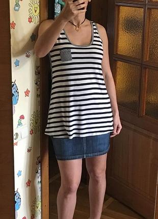 Майка топ в полоску для беременных вагітних  gap