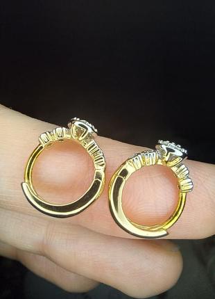 Детские серьги из медицинского сплава