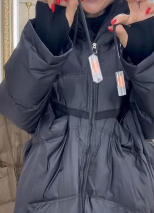 Пуховик пальто, оверсайз, бохо, турция,люкс,140+++