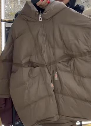 Пуховик пальто, оверсайз, бохо, турция,люкс,140+++