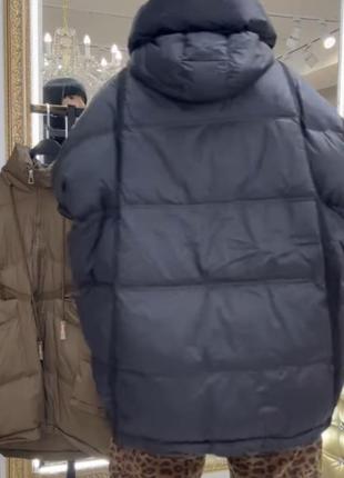 Пуховик пальто, оверсайз, бохо, турция,люкс,140+++