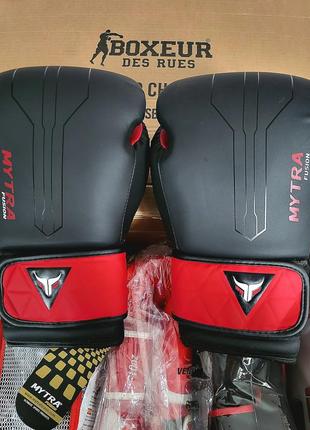 Боксерські рукавиці mytra fusion 16 oz рукавиці для боксу