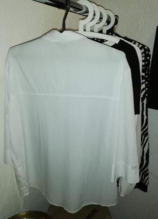 Сорочка біла oversized6 фото