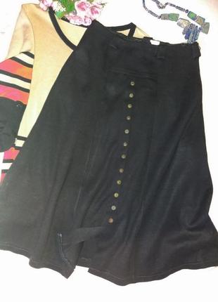 Відмінна расклешонная спідниця трикотажна,48-54разм.