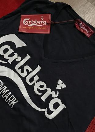 Мужская пивная футболка carlsberg xl3 фото