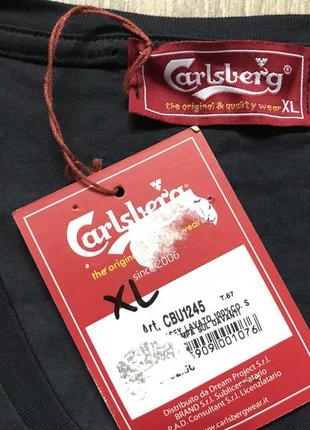 Мужская пивная футболка carlsberg xl4 фото