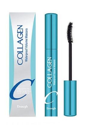 Водостойкую тушь для ресниц enough collagen waterproof volume mascara2 фото