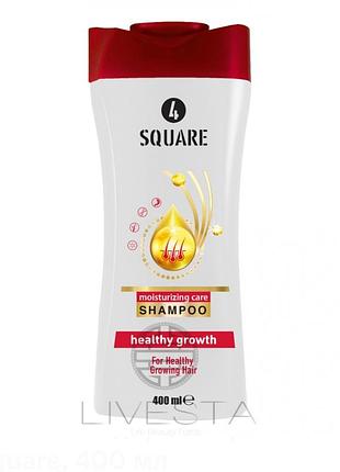 Стимулирующий шампунь для волос "здоровый рост "4 square, 400 ml