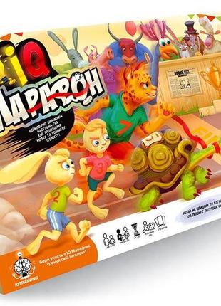 Гра danko toys "iq марафон" (укр) (g-iqm-01-01u)