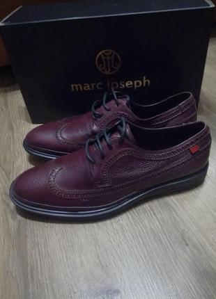 Мужские кожаные туфли marc joseph new york. оригинал из сша.3 фото