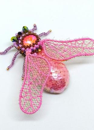 Брошка ручної роботи "миша"