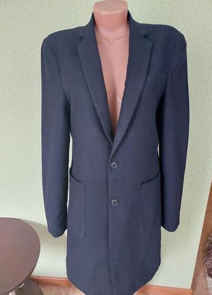 Шерстяной удлиненный пиджак женский жакет блейзер4 фото