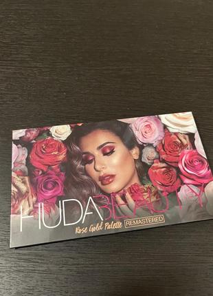 Палетка теней huda beauty (оригинал)1 фото