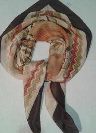 Платок шелковый в пастельных тонах хустина+300 платков шарфов на странице5 фото