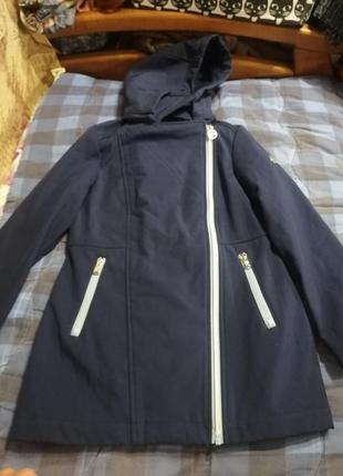 Демисезонное пальто куртка michael kors на девочку 7-8 лет, р. 122-128.10 фото