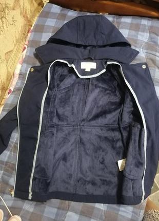 Демисезонное пальто куртка michael kors на девочку 7-8 лет, р. 122-128.5 фото