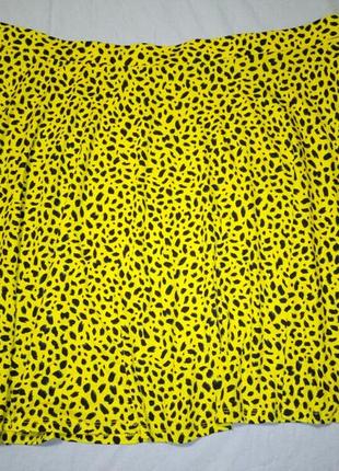 Спідниця літня,яскрава леопардовий принт