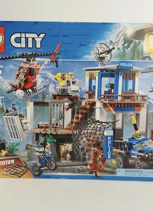 Конструктор lego city 60174 штаб-квартира гірської поліції