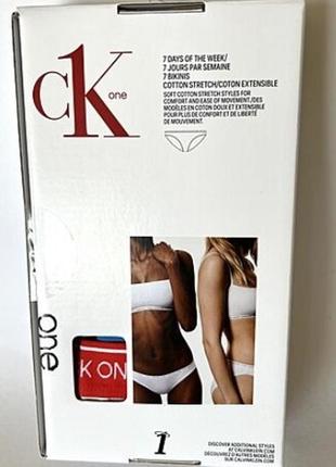 Поштучно calvin klein розмір м трусики тижневика стринги ck one кельвін кляйн оригінал6 фото