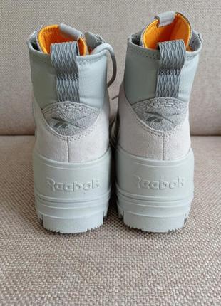 Ботинки высокие reebok club c cleated mid h68817/ разм.36, 39 оригинал5 фото