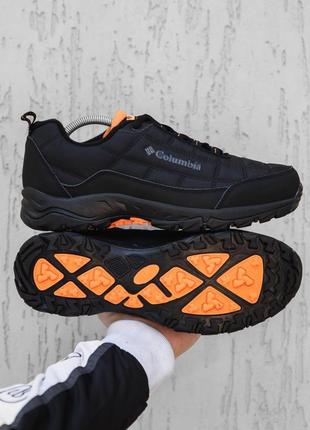 Зимние кроссовки collumbia black orange (термо)41-42-43-44-45-46