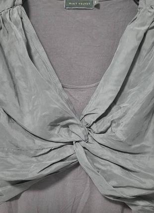 Блуза кофточка шовк, віскоза розмір 362 фото
