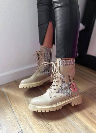 Ботинки женские dior  диор