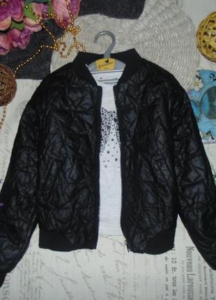 9-10 років.улітна куртка бомпер h&amp;m.5 фото