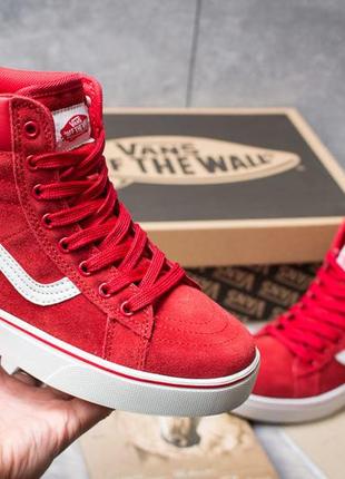 Підліткові зимові vans на хутрі