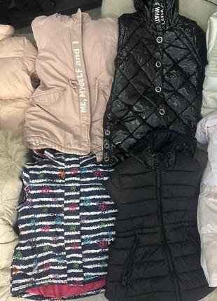 Куртки, пальто, комбінезони zara, hm, chicco