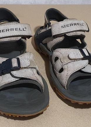 Кожаные сандалии merrell "kahuna" 41р/27см