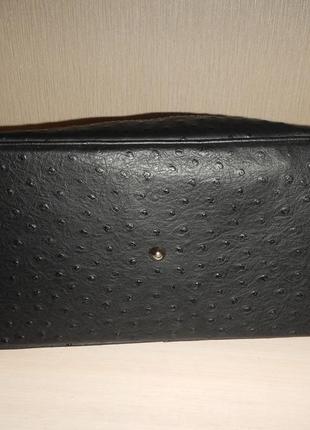 Італійська шкіряна сумка genuine leather5 фото