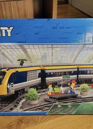 Конструктор lego city 60197 passenger train пасажирський поїзд