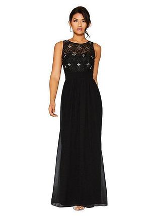 Вечернее длинное платье