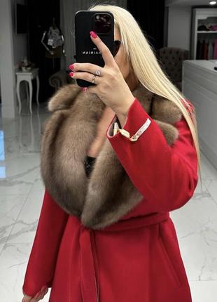 Пальто із соболем4 фото