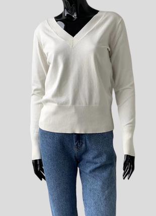 Шелковый свитер джемпер пуловер heine 75% шелк