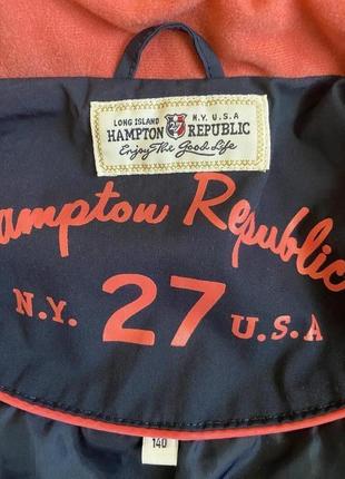 Куртка без подкладки унисекс hampton republic 140💙3 фото