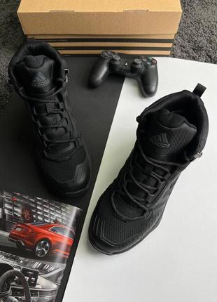 Чоловічі кросівки adidas terrex swift r termo all black4 фото