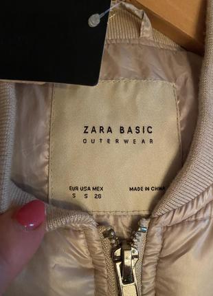 Стильный пуховик, zara, оригинал!5 фото