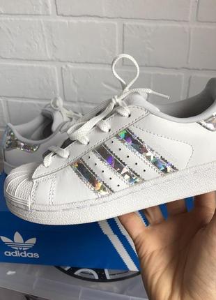 Adidas superstar кеды кроссовки adidas на девочку 33 размер