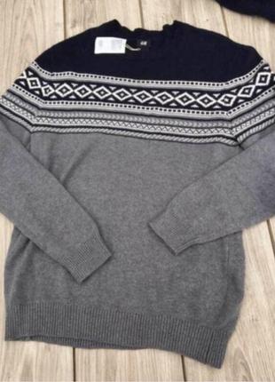 Светр h&m реглан кофта свитер лонгслив стильный  худи пуловер актуальный джемпер тренд9 фото