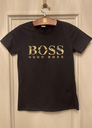 Фирменная футболка hugo boss2 фото