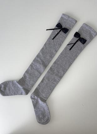 Гольфы с бантиком katamino подколенки на девочку носочки носки