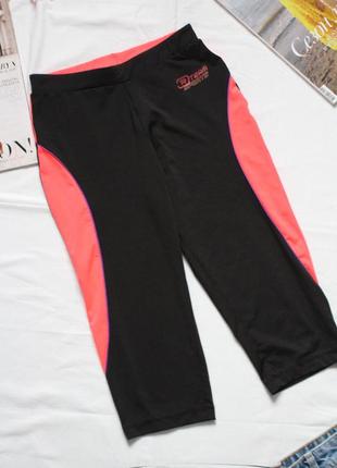 Спортивные лосины c&a 36 размер черные спортивные леггинсы