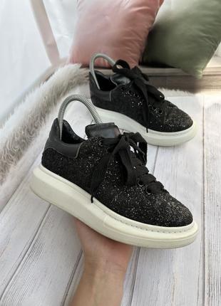 Кросівки alexander mcqueen glittered