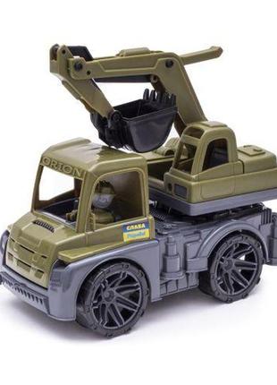 Машинка з ковшем війсковий